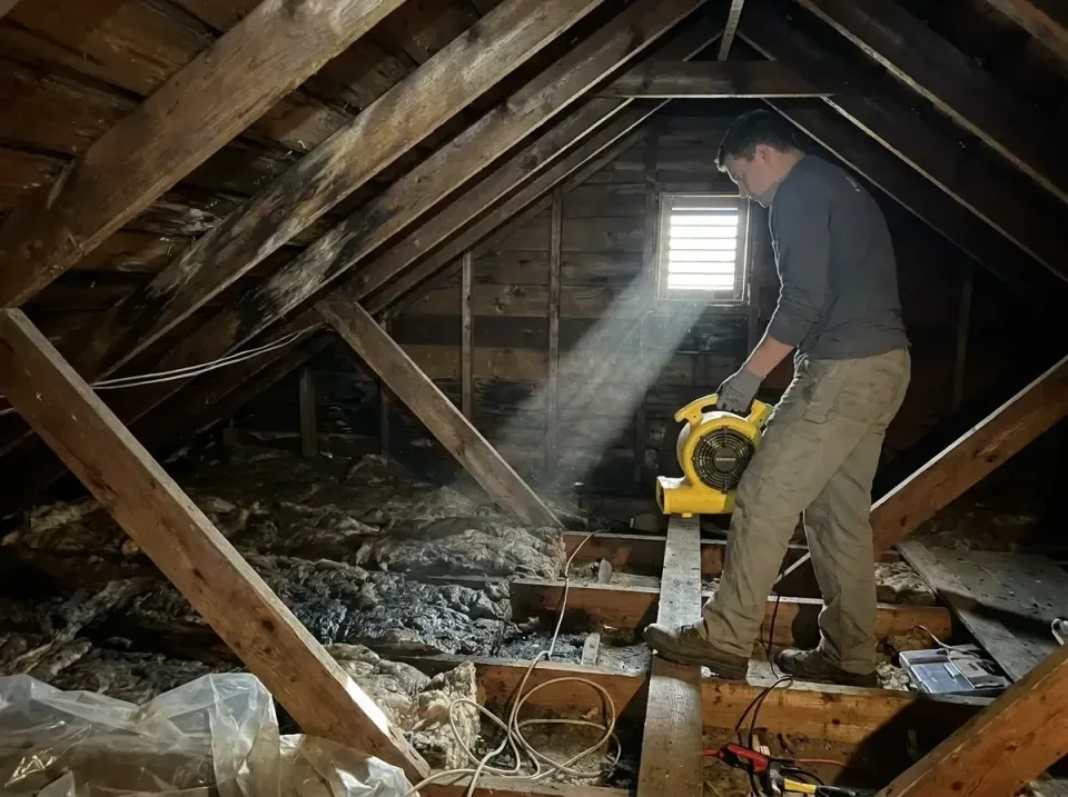 attic-water-damage-drying-proc-007 — frequently asked questions, Emergency Water Extraction & 24/7 Flood Response in Salida,…